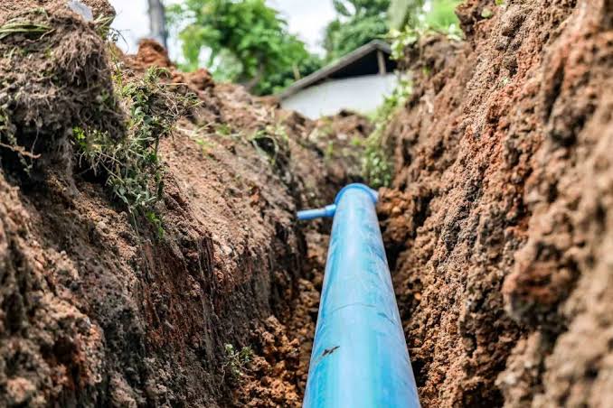 water line installation